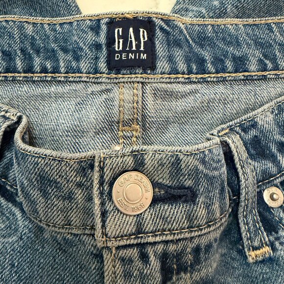 GAP Vintage Paisley Best Girlfriend Jeans Size 28 - Picture 5 of 6